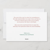 Oh wat leuk script vakantie fotocollage feestdagenkaart (Achterkant)