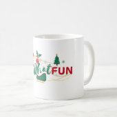 Oh wat leuk - vrolijke vakantie Mok (Voorkant rechts)