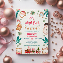 Oh Wat Leuk Winter Kerst Koekje 1e Verjaardag