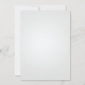 Oh Wat Leuke Sneeuwman Winter 1e Verjaardagsfeest Kaart (Achterkant)