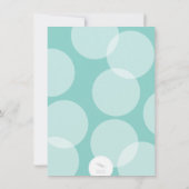 Oh wat vun Confetti kinderen Birthday party uitnod Kaart (Achterkant)