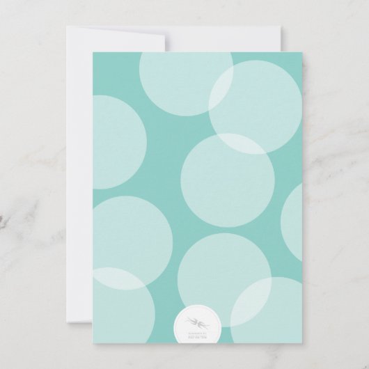 Oh wat vun Confetti kinderen Birthday party uitnod Kaart (Achterkant)