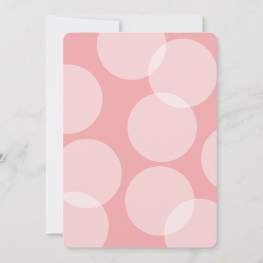 Oh wat vun Confetti kinderen Birthday party uitnod Kaart (Achterkant)