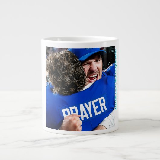 Oh, we zijn halverwege..! grote koffiekop (Voorkant)