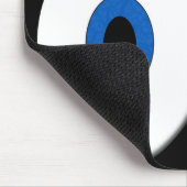 Oh wees voorzichtig kleine ogen wat je ziet muismat (Hoek)