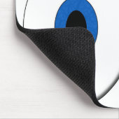 Oh wees voorzichtig kleine ogen wat je ziet muismat (Hoek)