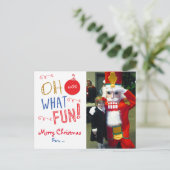 Oh Welk Briefkaart van de Foto van de Vakantie van (Staand voorkant)