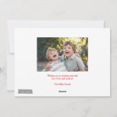 Oh Welke Kaart van de Foto van de Vakantie van het (Achterkant)