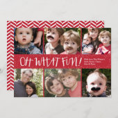 Oh Welke Pret 6 de Kaart van de Foto van de (Voorkant / Achterkant)