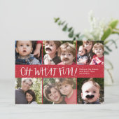 Oh Welke Pret 6 de Kaart van de Foto van de (Staand voorkant)