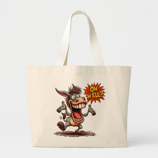 Oh Well - Quote Tote Bag (Voorkant)