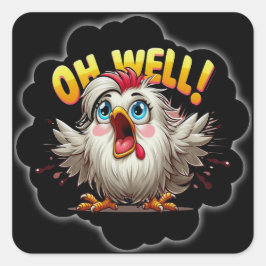 Oh Well Silkie Chicken - Sticker