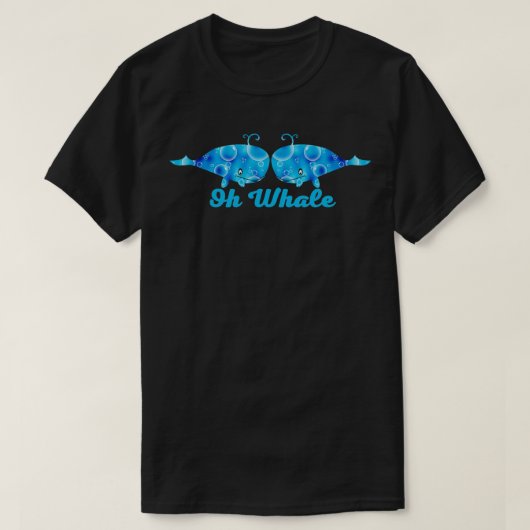 Oh Whale 26 2 T-shirt (Design voorkant)