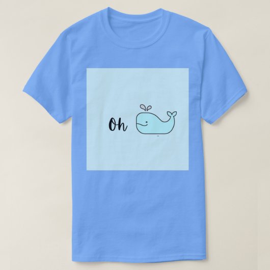 Oh Whale 35 T-shirt (Design voorkant)