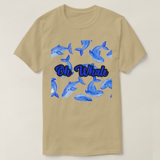 Oh Whale 41 T-shirt (Design voorkant)