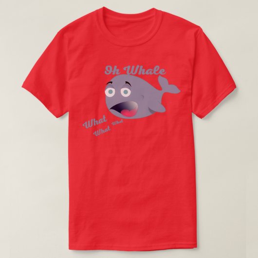 Oh Whale 50 T-shirt (Design voorkant)