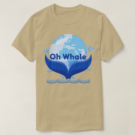 Oh Whale 55 2 T-shirt (Design voorkant)