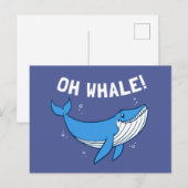 Oh Whale Briefkaart (Voorkant / Achterkant)