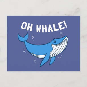 Oh Whale Briefkaart