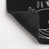 Oh Whale Funny Gift Muismat (Hoek)
