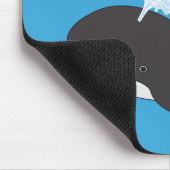 Oh Whale Funny Ocean Zee Animal Fish Pun Muismat (Hoek)