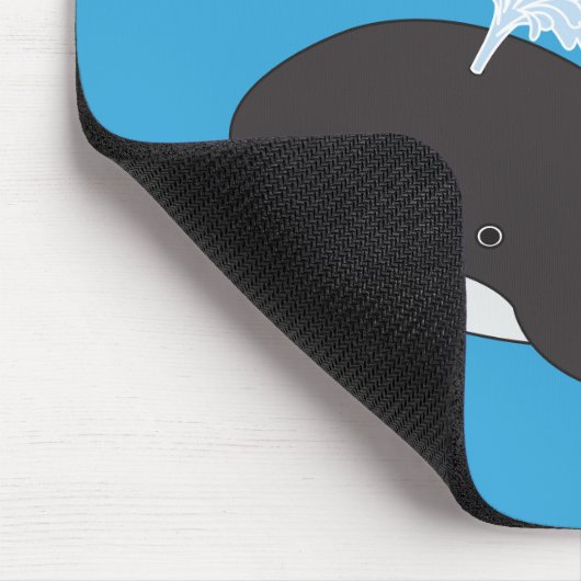 Oh Whale Funny Ocean Zee Animal Fish Pun Muismat (Hoek)