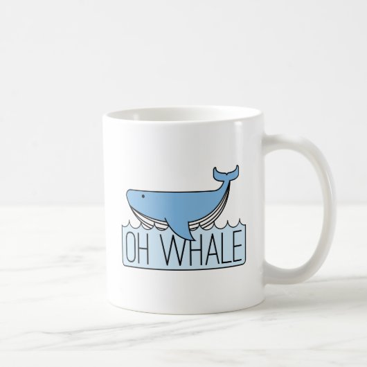 Oh Whale Koffiemok (Rechts)