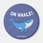 Oh Whale Magneet (Voorkant)