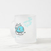 Oh Whale Matglas Koffiemok (Voorkant links)