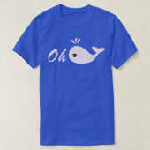 Oh Whale pun Pink T-shirt (Design voorkant)