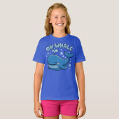 Oh Whale Pun T-shirt (Voorkant volledig)