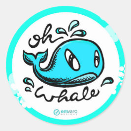 Oh Whale sticker