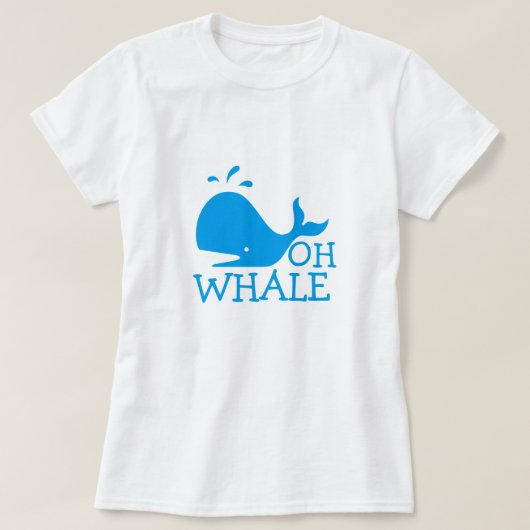 Oh Whale T-shirt (Design voorkant)