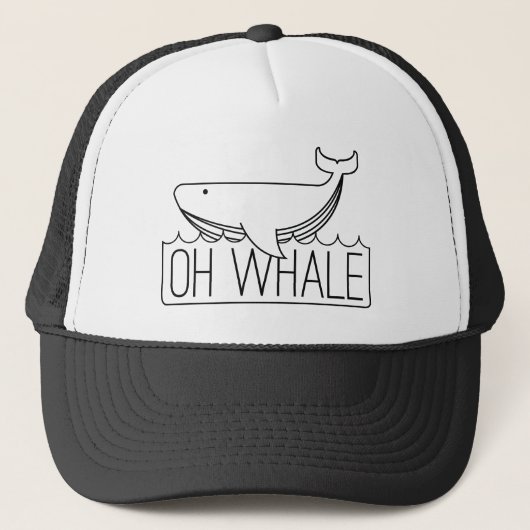 Oh Whale Trucker Pet (Voorkant)