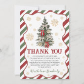 Oh What Fun Birthday Thank You Card Kaart (Voorkant)