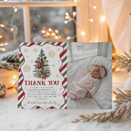 Oh What Fun Birthday Thank You Photo Card Kaart