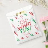 Oh What Fun Christmas  Bedankzakje (Gezegeld)