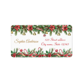 Oh What Fun Christmas Birthday Invitation Etiket