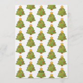 Oh what fun christmas kids birthday kaart (Achterkant)