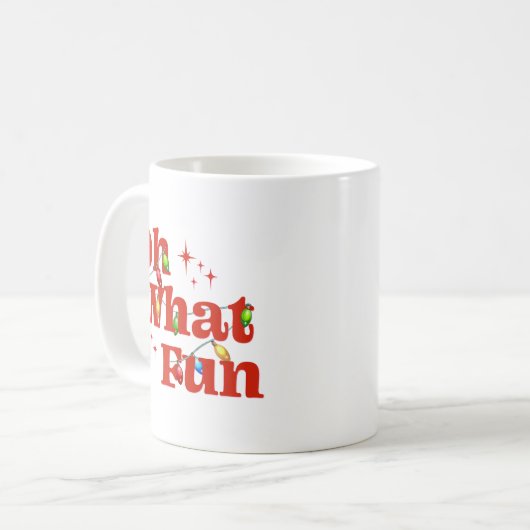 Oh What Fun Christmas  Koffiemok (Voorkant links)