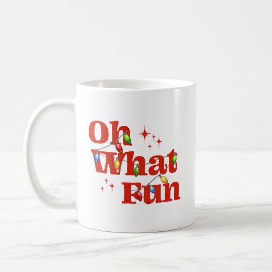 Oh What Fun Christmas  Koffiemok (Links)