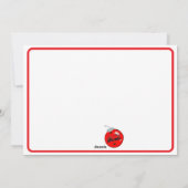 Oh What Fun Christmas Pickleball Party Holiday Feestdagenkaart (Achterkant)