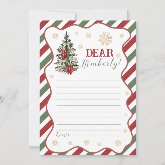 Oh What Fun Christmas Time Capsule Card Kaart (Voorkant)