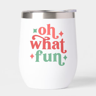 Oh What Fun - Feestelijke vakantietypografie