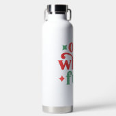 Oh What Fun - Feestelijke vakantietypografie Waterfles (Voorkant)