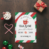 oh what fun! first birthday invitation kaart