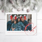 Oh What Fun Holiday Photo Card Feestdagenkaart