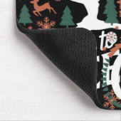 Oh What Fun It Is To Cheer Ugly Cheerleading Xmas Muismat (Hoek)