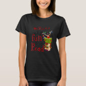 Oh What Fun It Is To Read Christmas Reindeer Leopa T-shirt (Voorkant)