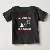 Oh What Fun It Is To Ride Horse UGLY Christmas (Voorkant)